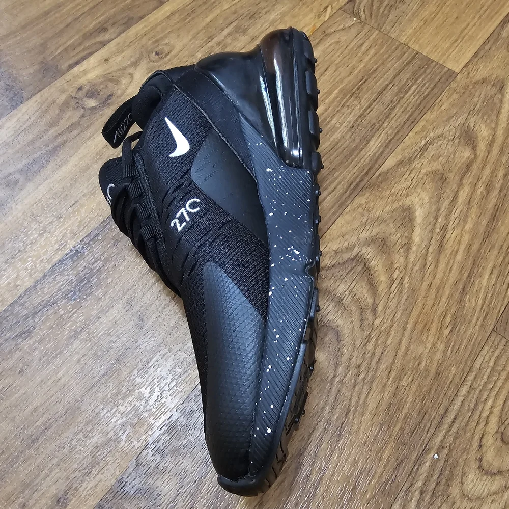 Nike Air Max 270 black with white dots - Picture 4 of 7